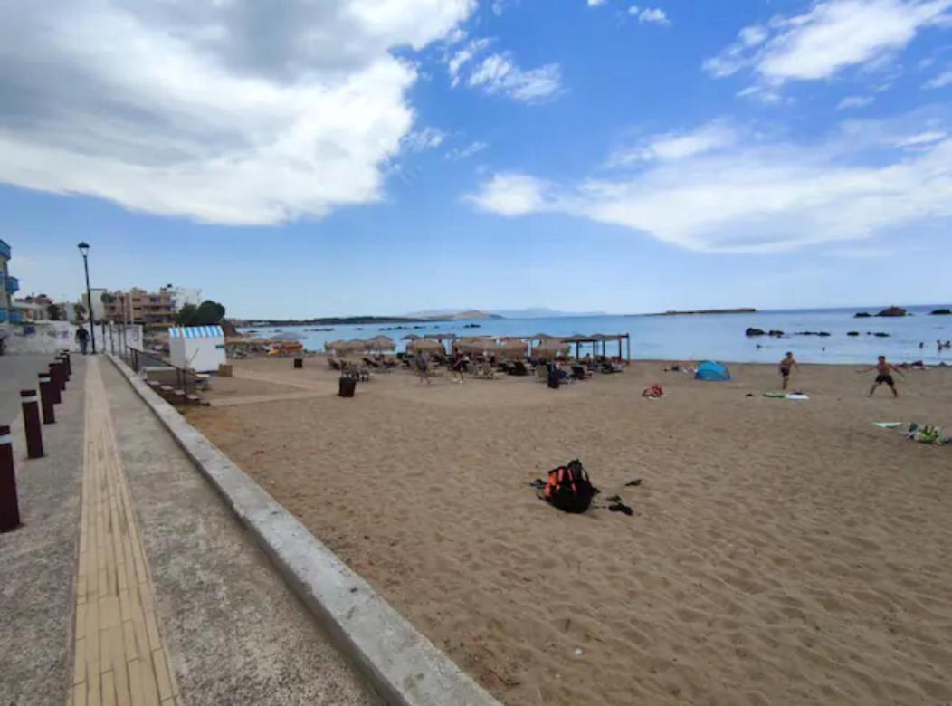 Luxury Pearl, Steps To The Beach Chania  Bagian luar foto