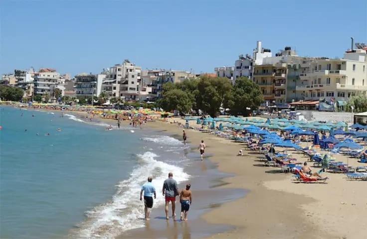 Luxury Pearl, Steps To The Beach Chania  Bagian luar foto